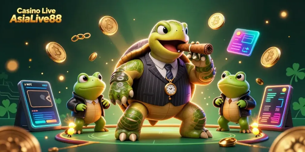 Experience the excitement of Casino Live AsiaLive88 with vibrant characters and immersive elements.