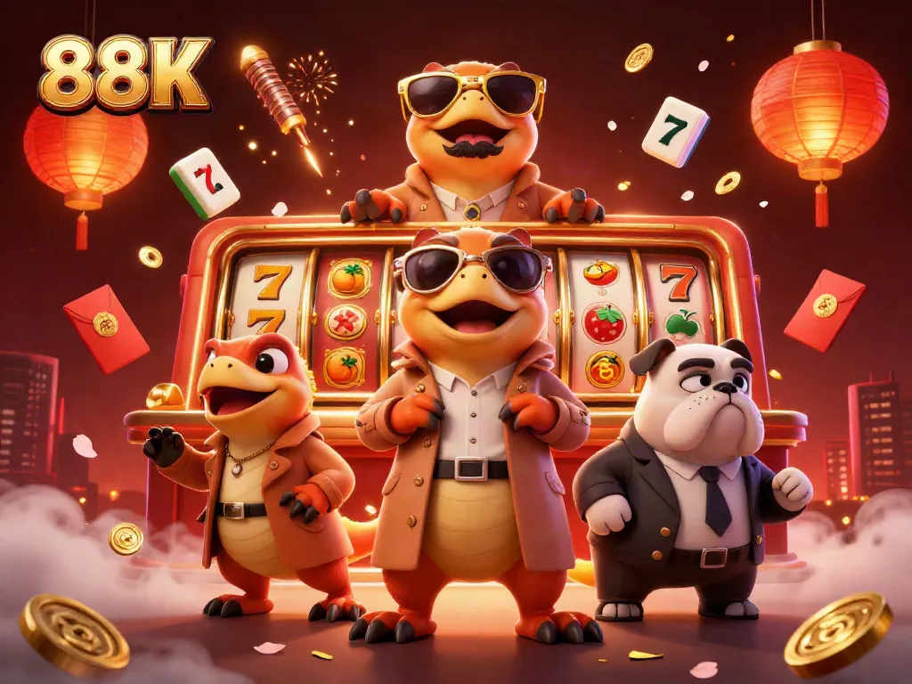 Experience thrilling wins at 888 K with raptors attempting an undercover entry into a VIP casino lounge.