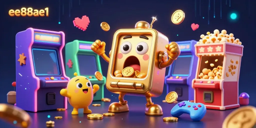 Experience the thrill of ee88ae1 with vibrant characters and energetic gameplay in this dynamic casino scene.