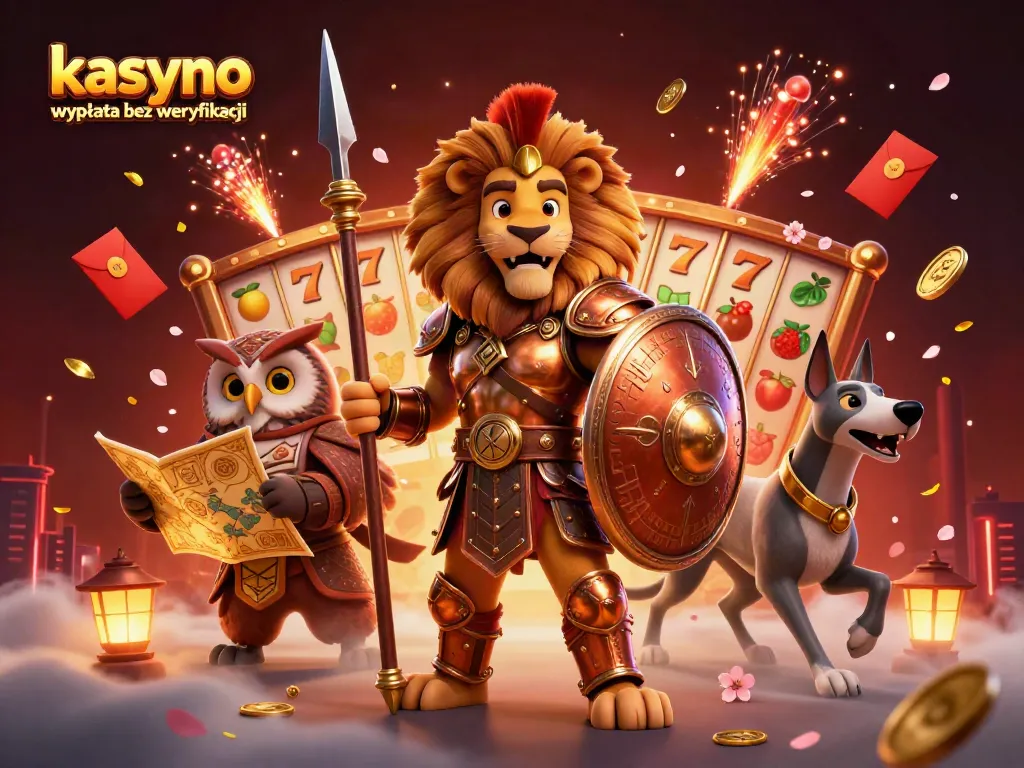 Experience rapid wins at kasyno wypłata bez weryfikacji with vibrant characters and casino elements bursting with energy.