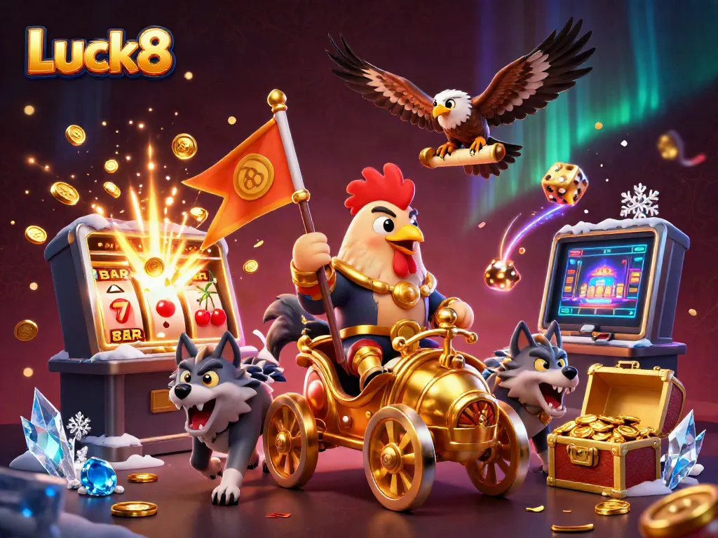 Experience exciting wins with Luck8's thrilling 3D casino adventure featuring dynamic games and rewards.