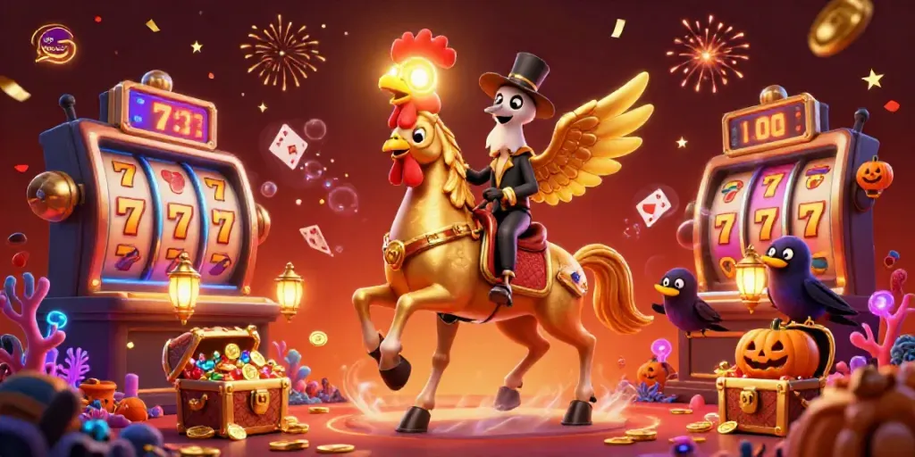 Slot gacor yang mengasyikkan dengan petualangan karakter kartun melalui kasino yang penuh warna dan elemen mengagumkan.