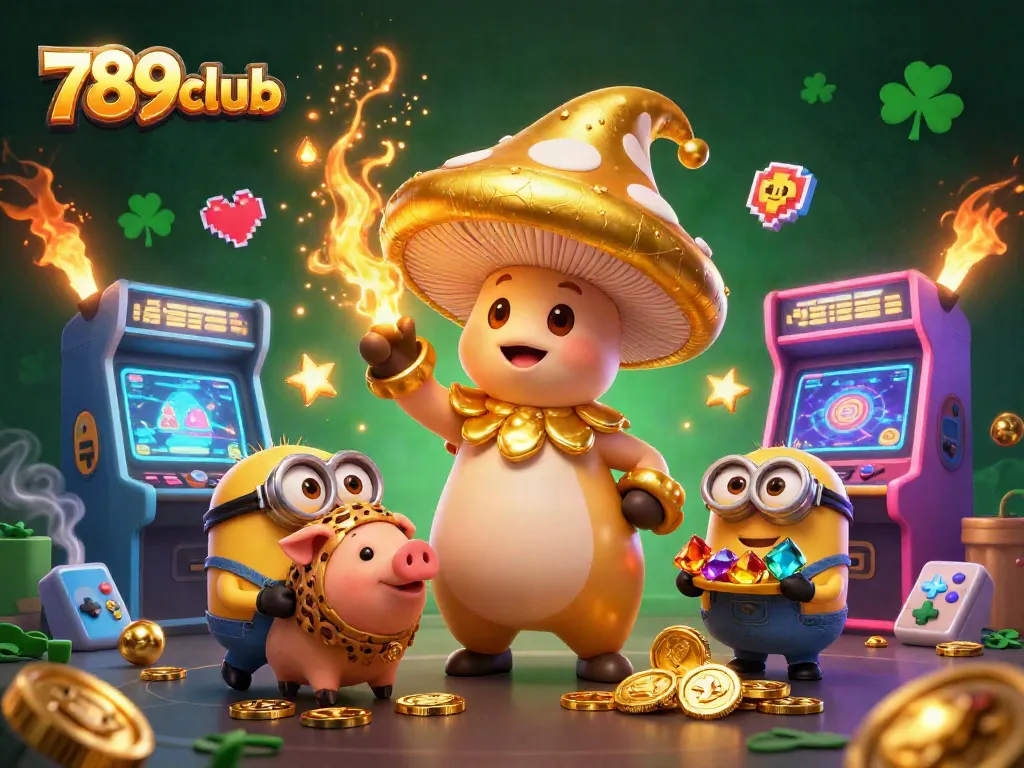 Engage with 789club's vibrant 3D casino universe filled with magic, treasure, and gaming excitement.
