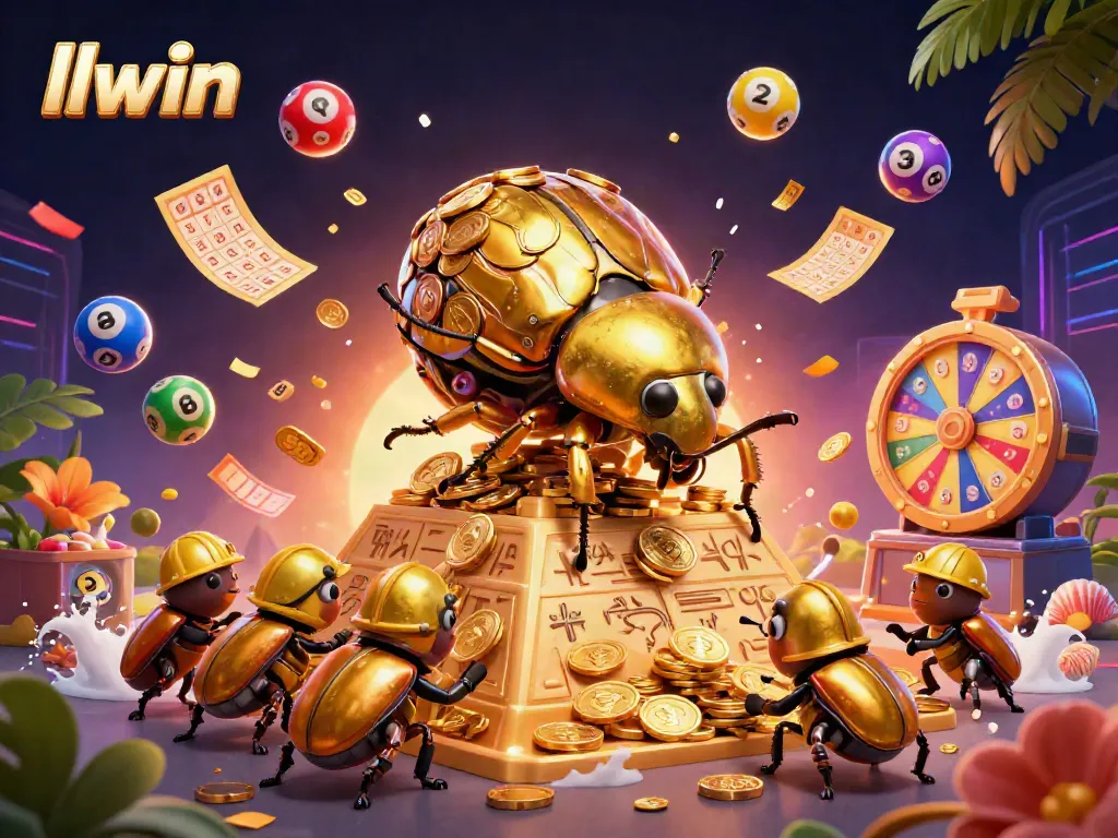 Experience thrilling lottery adventures with llwin's vibrant game elements, bringing excitement and fun!