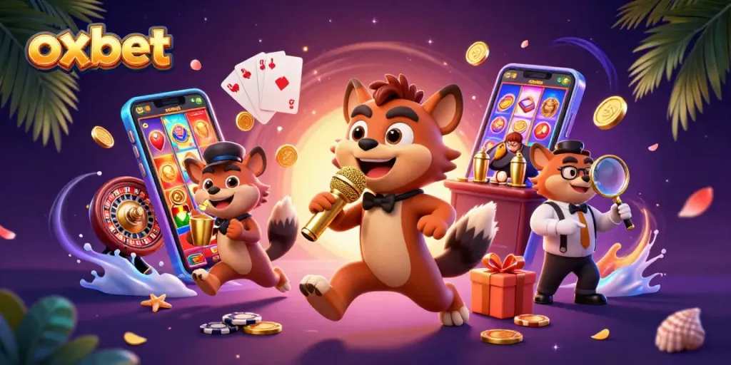 Engage with oxbet's vibrant casino experience through thrilling comedy and gaming elements.