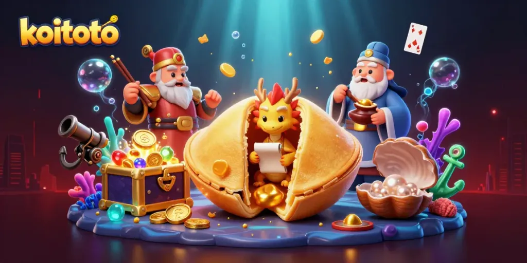 Gamer menikmati permainan slot online di KOITOTO dengan suasana seru dan penuh peluang.