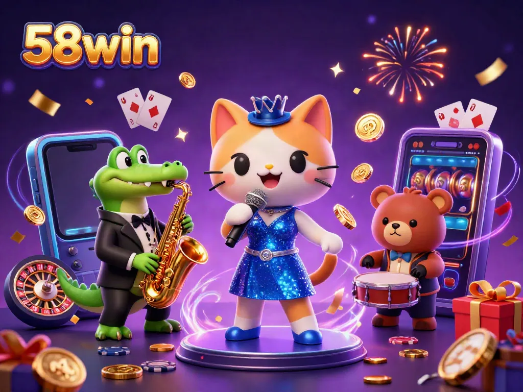 Experience thrilling gameplay at 58win with vibrant visuals and immersive casino elements.