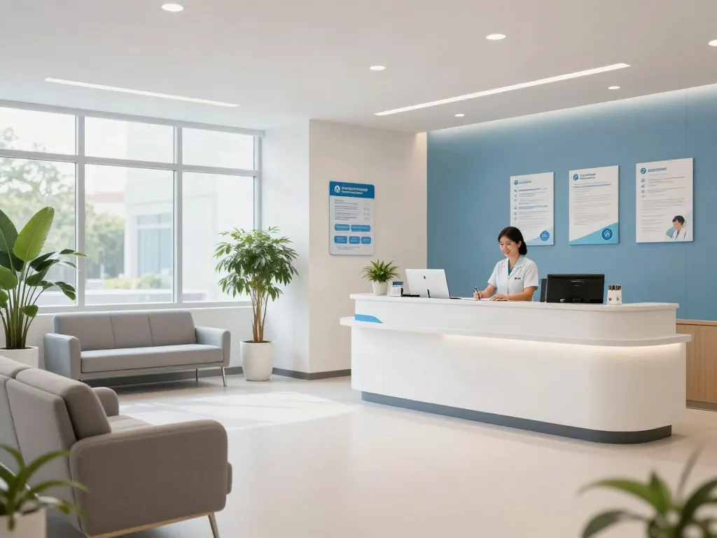Toto togel healthcare services at a modern health clinic focused on patient care and wellness.