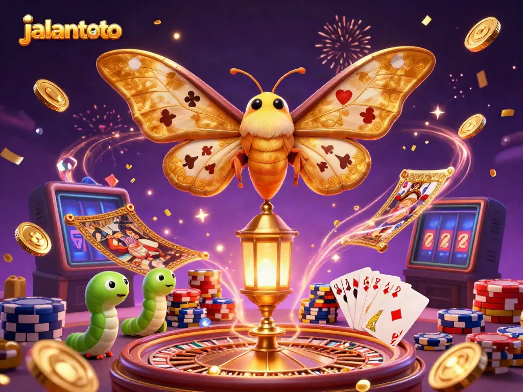 Experience gaming fun with jalantoto’s vibrant casino scenes and dynamic 3D illustrations.