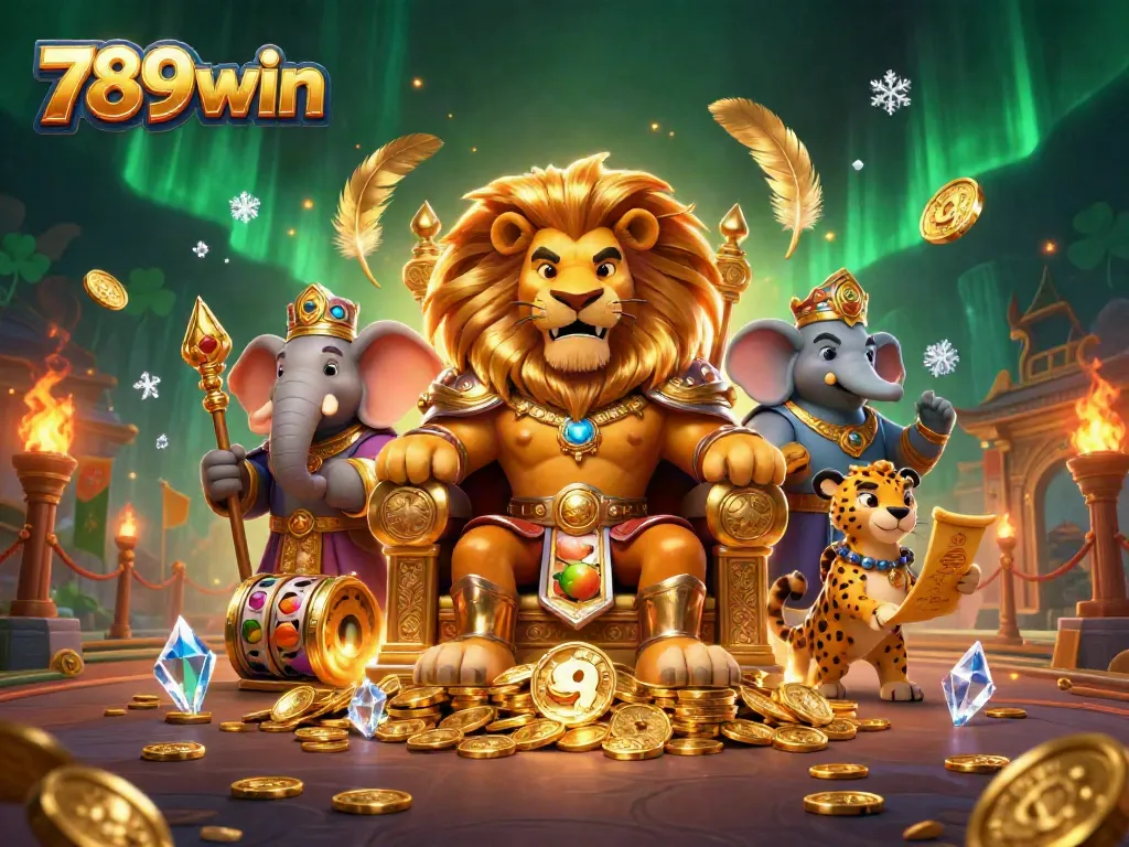 Experience high-energy gaming with 789win casino, featuring vibrant 3D characters and dynamic elements.