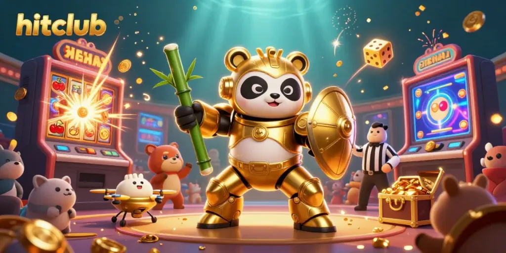 Experience the excitement of hitclub with a dynamic casino scene bursting with action and rewards.