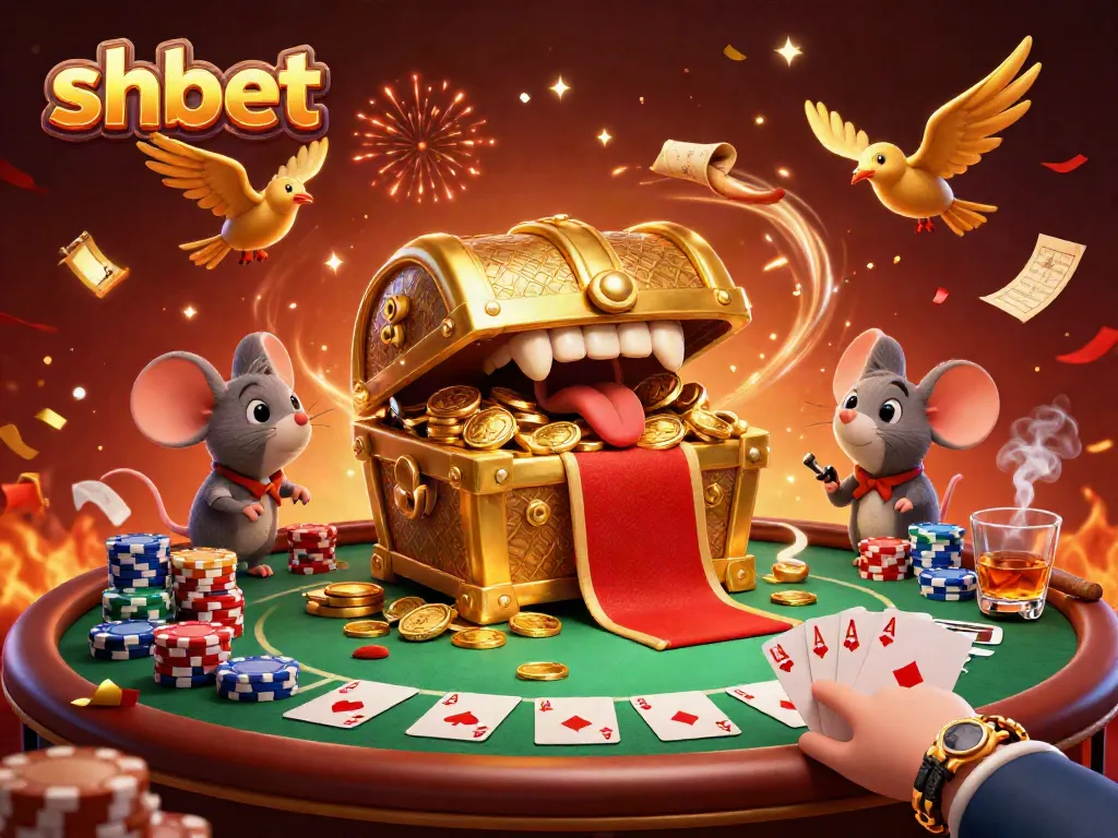 Engage in thrilling wins at shbet with a dynamic poker scene featuring vibrant characters and rich game elements.