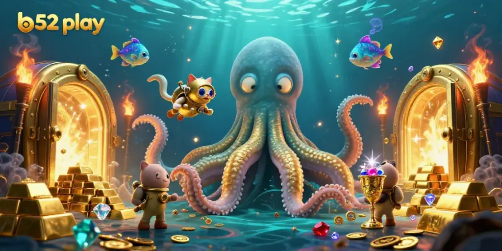 Experience thrilling wins at b52 play with a vibrant 3D underwater casino adventure.